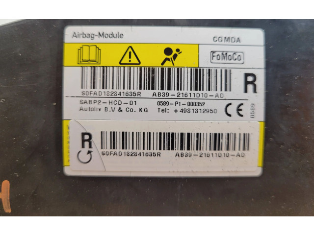 Подушка безопасности в сиденье AB39-21611D11-AD, 4981312950   Ford Ranger