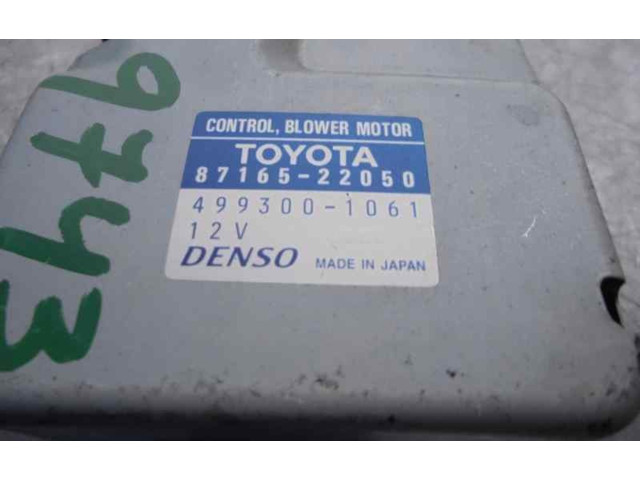 Блок управления климат-контролем 8716522050, 4993001061   Lexus IS 200-300