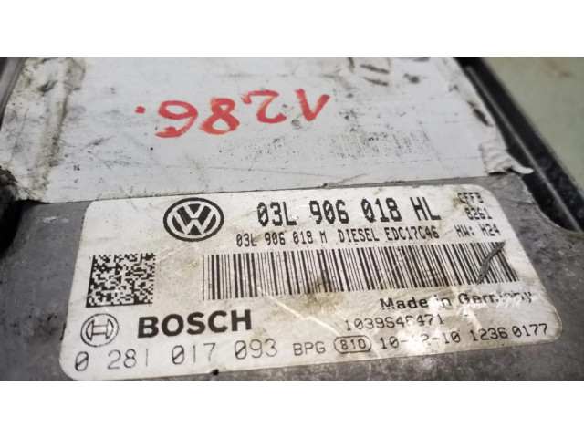 Řídící jednotka 03L906018HL, 03L906018M   Seat Alhambra (Mk2) 2011