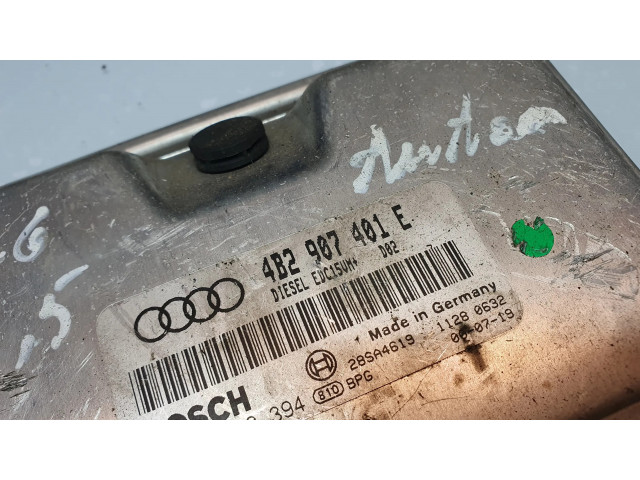 Блок управления двигателя 4B2907401E, 0281010394   Audi A6 S6 C5 4B