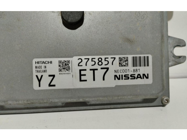 Řídící jednotka NEC001881   Nissan Micra 