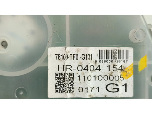 Přístrojová deska  Honda Jazz 2011 78100TF0G131  
