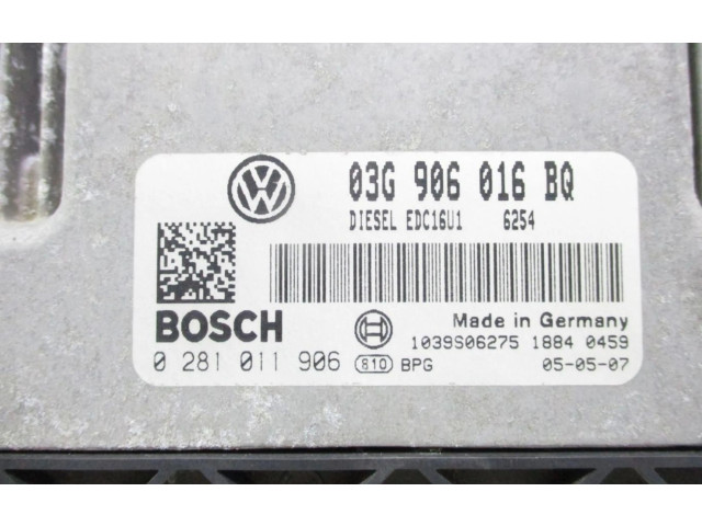 Řídící jednotka 03G906016BQ   Volkswagen Touran I 