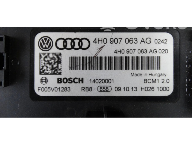 Блок комфорта 4H0907063AG   Audi A8 S8 D4 4H   