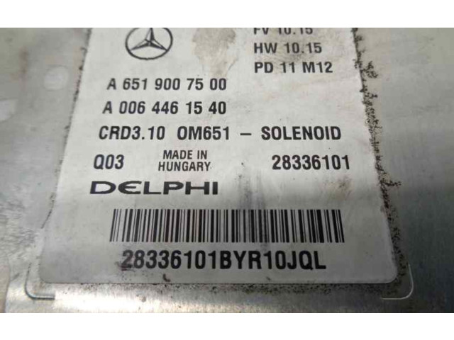 Řídící jednotka A6519007500, A0064461540   Mercedes-Benz C W204 2011