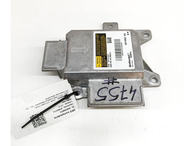 Блок подушек безопасности 12771237, 401662A6   Saab 9-3 Ver2
