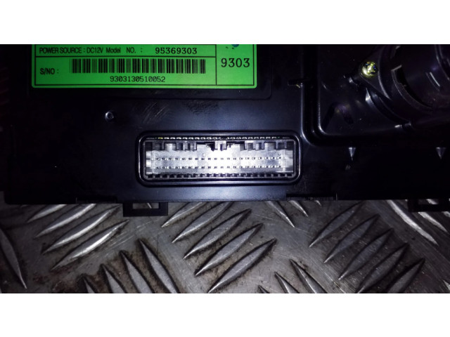 Блок управления климат-контролем 95369303   Chevrolet Captiva