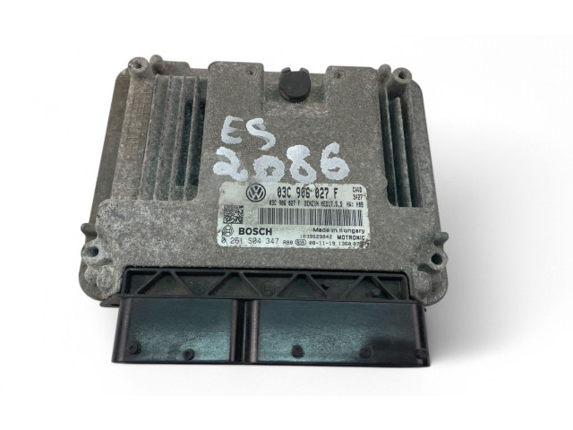 Блок управления двигателем Блок управления 03C906027F, 0261S04347   Volkswagen Scirocco