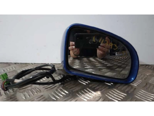 Zpětné zrcátko  Volkswagen New Beetle 2002  ELECTRICO5PIN, AZUL  