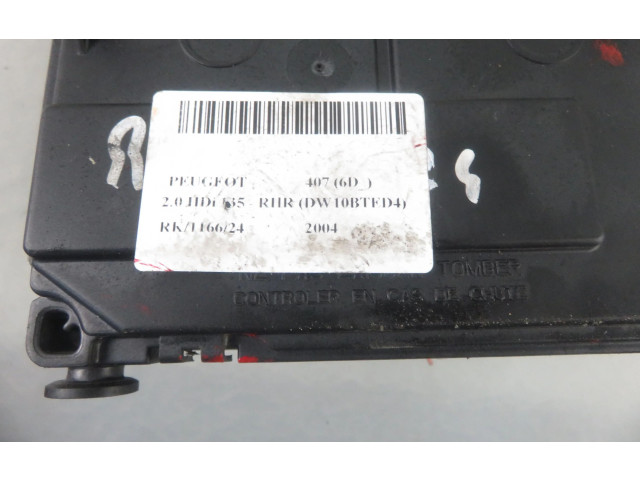 Pojistková skříňka Řídící jednotka BSM S118983002H, 9656005680   Peugeot 407 2004