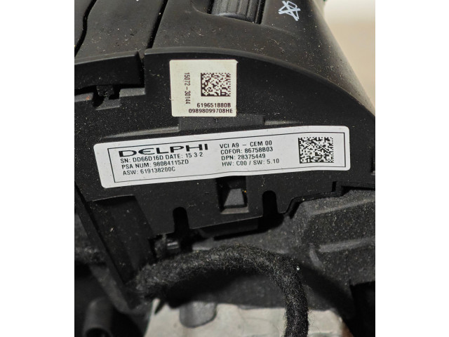 Volant Peugeot 2008 I 2015 98084115ZD, 619138200C  