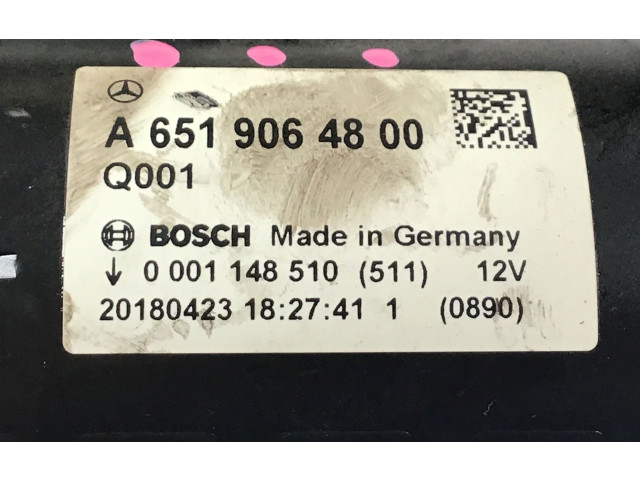 Řídící jednotka A6519064800   Mercedes-Benz C W205 2018
