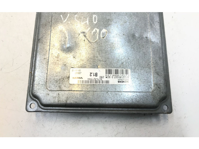 Блок управления двигателя 30743219AA, K1790   Volvo S40