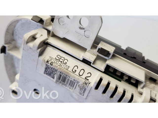 Панель приборов 78100G100, 78100G100G02   Honda Accord       