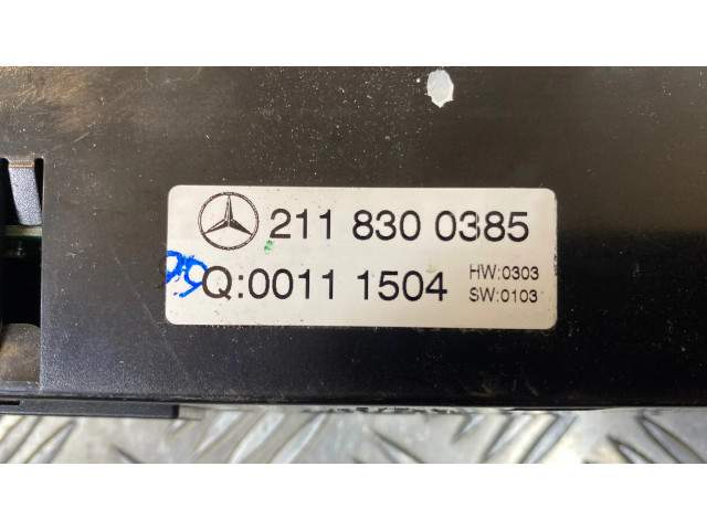 Блок управления климат-контролем 2118300385, HW0303   Mercedes-Benz E W211