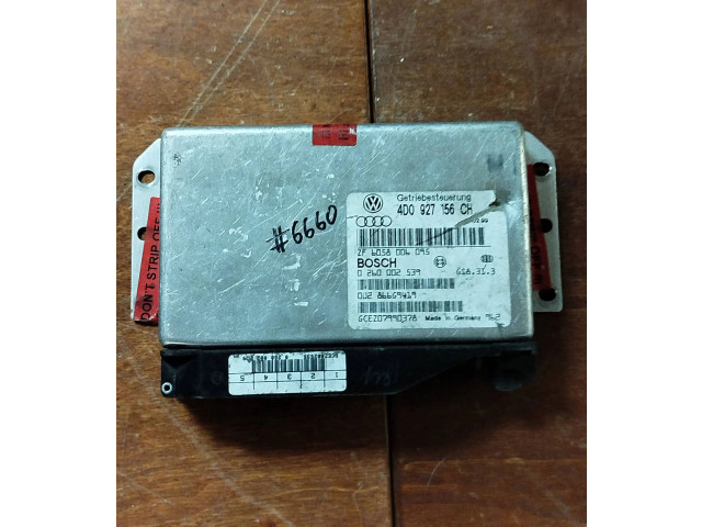 Блок управления коробкой передач 4D0927156CH, 0260002539   Audi A8 S8 D2 4D