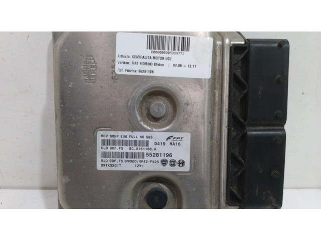 Řídící jednotka 55281196   Fiat Fiorino 2009