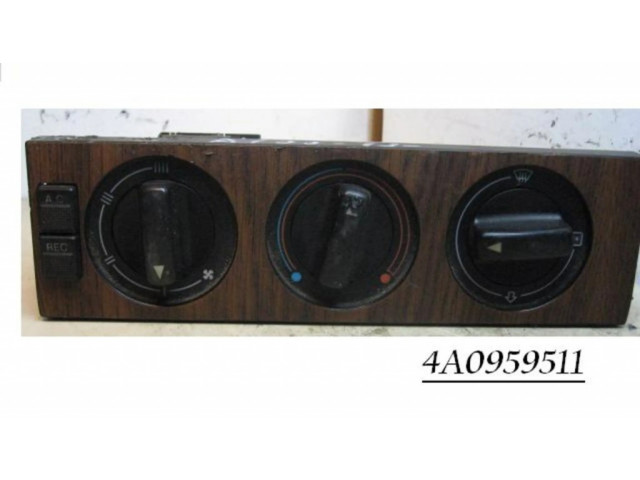 Блок управления климат-контролем 4A0959511   Audi 100 200 5000 C3