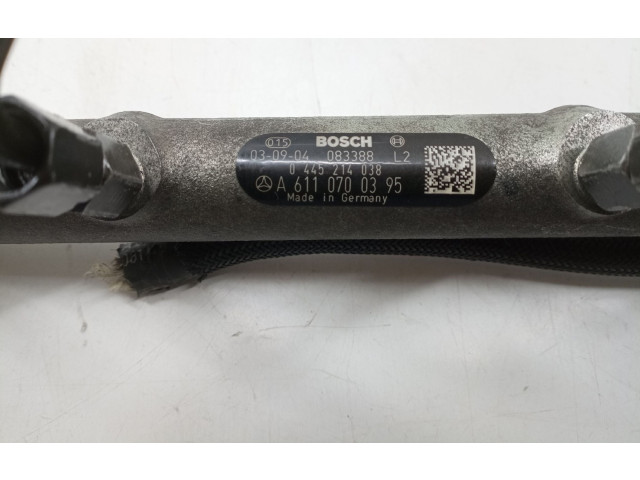 Vstřikovací lišta A6110700395, 0445214038   Mercedes-Benz C W203     
