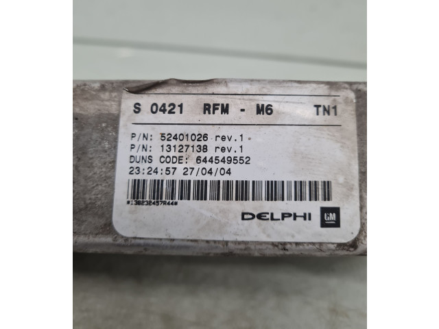 Интеркулер  52401245, 52401026   Opel Meriva A 