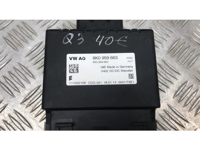 Блок управления 8K0959663   Audi Q3 8U