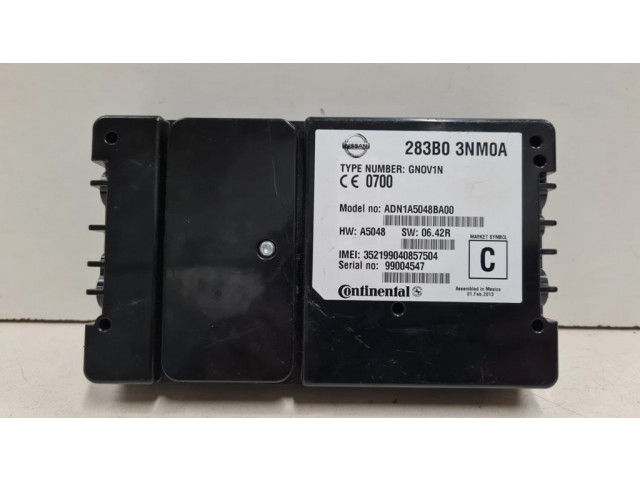 Блок управления 283B03NM0A, ADN1A5048BA00   Nissan Leaf I (ZE0)