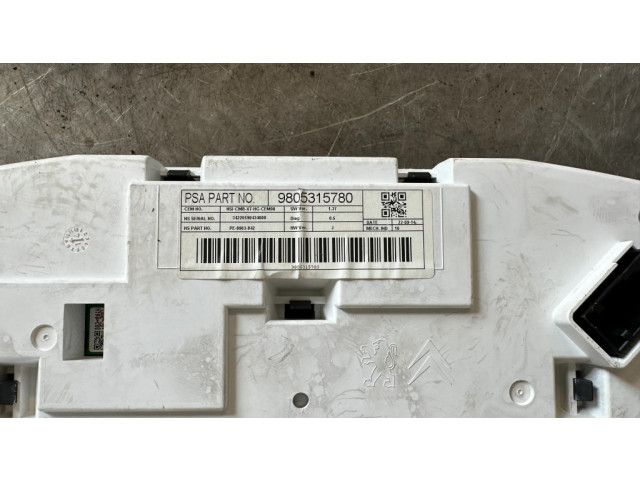 Панель приборов 9805315780   Citroen C5       