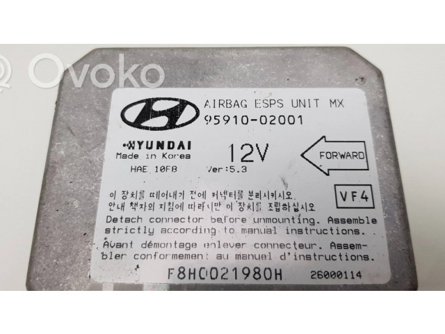 Блок подушек безопасности 9591002001, 26000114   Hyundai Atos Prime