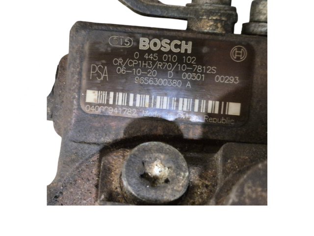 Vstřikovací čerpadlo 0445010102, 9656300380A   Peugeot 307    9HY (DV6TED4) 