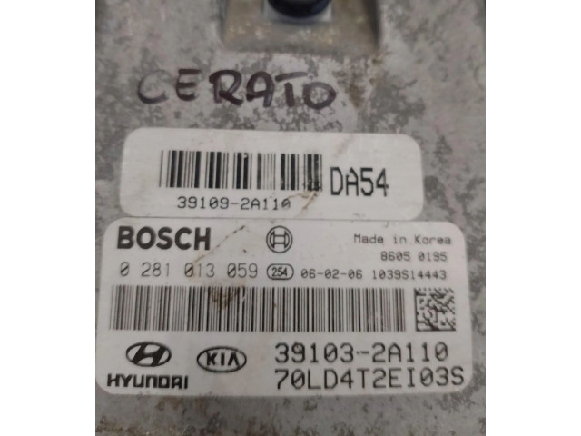 Řídící jednotka 0281013059   KIA Cerato 2014