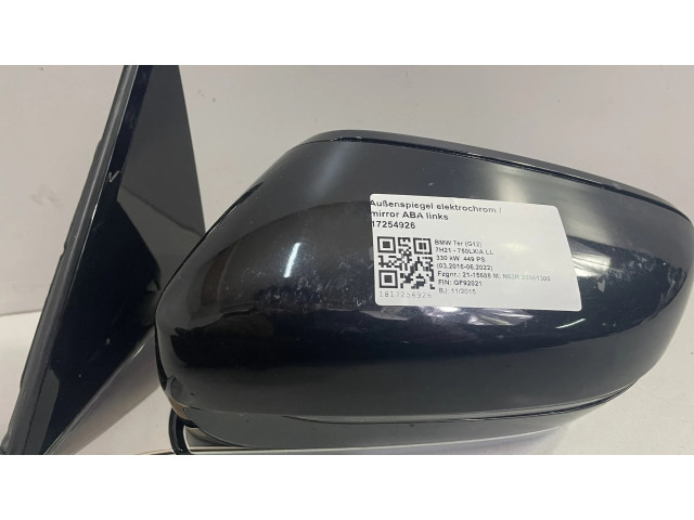 Zpětné zrcátko  levé BMW 7 G11 G12 2015  1234567  