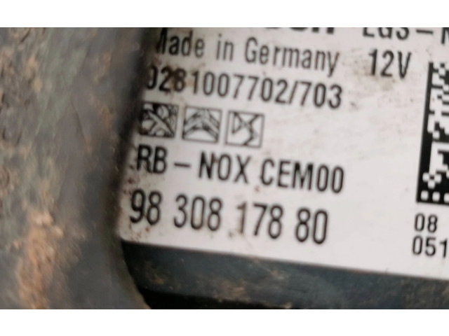 Pojistková skříňka Řídící jednotka BSM 9830817880, 0281007702   Peugeot 2008 II 2022