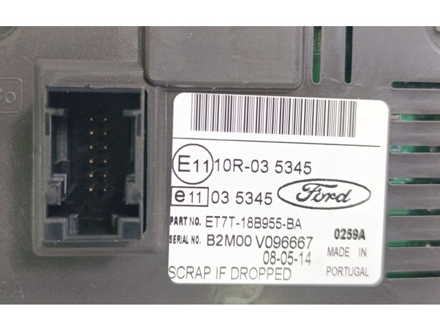 Дисплей    10R035345, E11035345   Ford Transit Custom