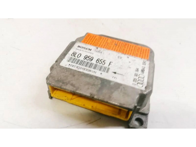 Блок подушек безопасности 8L0959655F, 0285001304   Audi A3 S3 8L