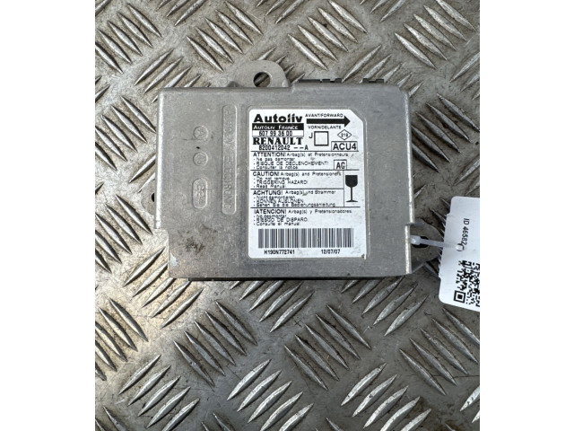 Блок подушек безопасности 607993600, 607993600   Renault Scenic II -  Grand scenic II