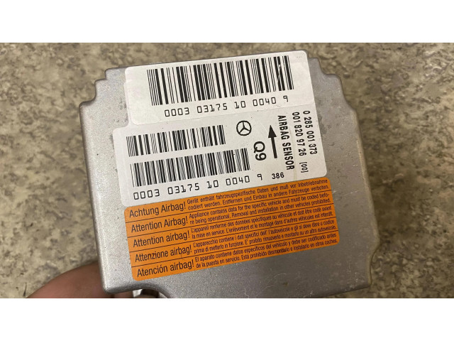 Блок подушек безопасности 0285001373, 0018209726   Mercedes-Benz C W203