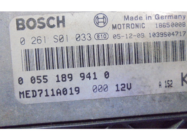 Řídící jednotka 00551899410, 00551899410   Alfa Romeo GTV 2006
