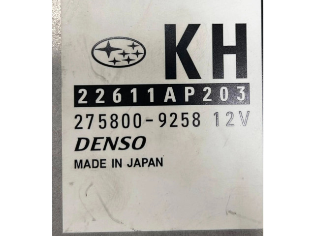 Řídící jednotka 22611AP203, 2758009258   Subaru Forester SH 2010