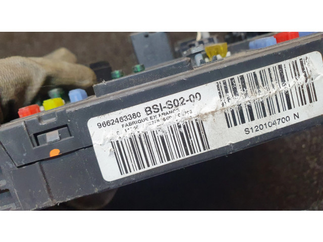   Pojistková skříňka 9662463380, S120104700N   Peugeot 407 2005