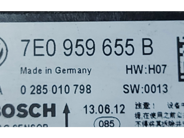 Блок подушек безопасности 7E0959655B, 0285010798   Volkswagen Caddy