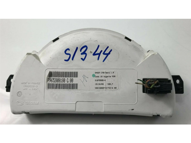 Přístrojová deska  Citroen C3 2004 P9652008180G, S1344  