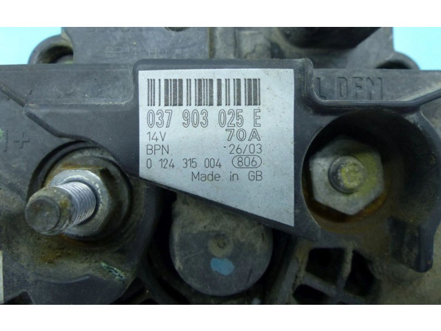 Генератор 0124315004, IMPRK1171088   Volkswagen Bora      