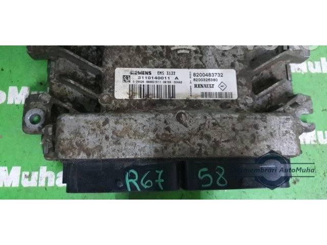 Блок управления двигателем Блок управления 8200483732, S110140011A   Renault Logan I
