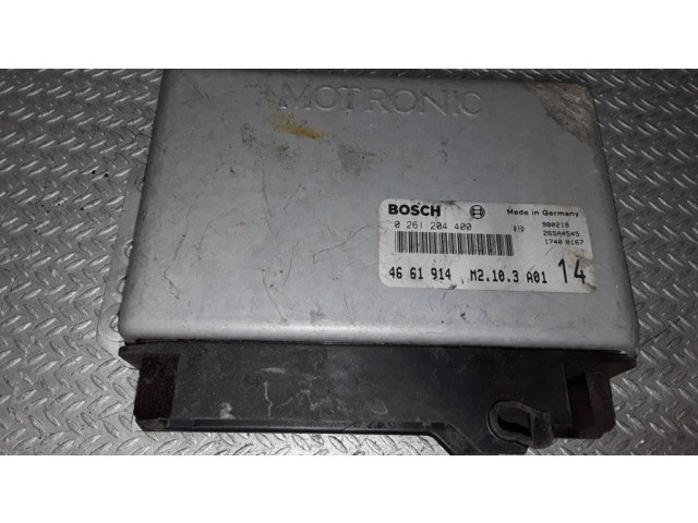 Блок управления двигателя 0261204400, 4661914   Saab 900