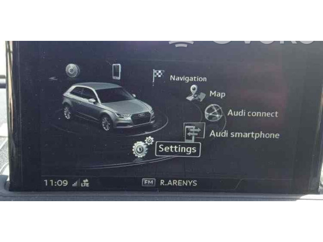 Дисплей    8V0857273N, 8V0919604C   Audi A3 S3 8V