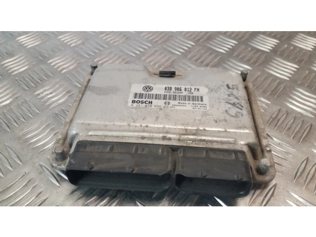 Блок управления двигателя 0281010686, 038906012FN   Seat Toledo II (1M)