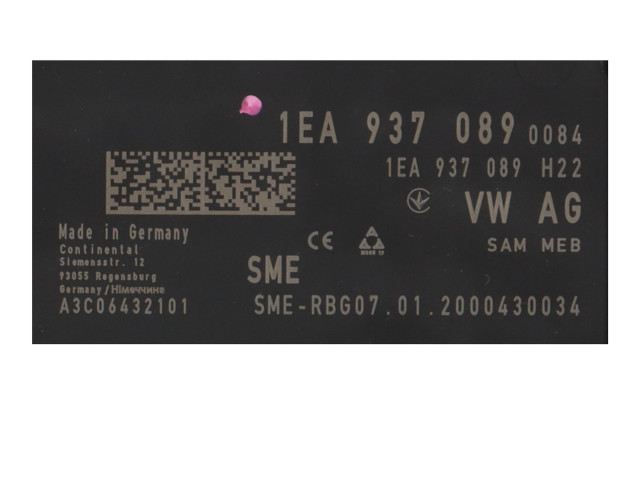 Pojistková skříňka Řídící jednotka BSM 1EA937089   Volkswagen ID.3 2020