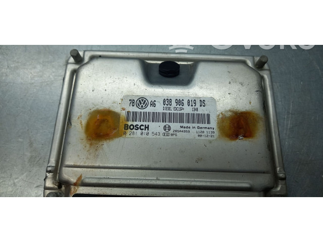 Блок управления двигателем Блок управления 038906019DS, 038906019DS   Volkswagen PASSAT B5.5