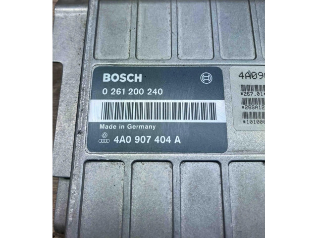 Řídící jednotka 0261200240, 4A0907404A   Audi 100 S4 C4 1990