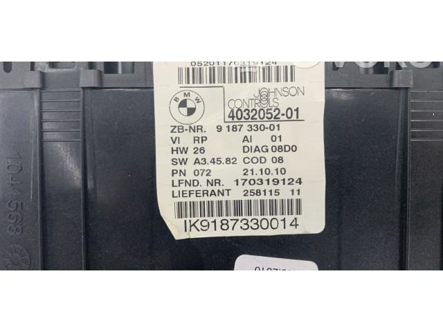 Přístrojová deska  BMW 1 E81 E87 2010 62109283802  
